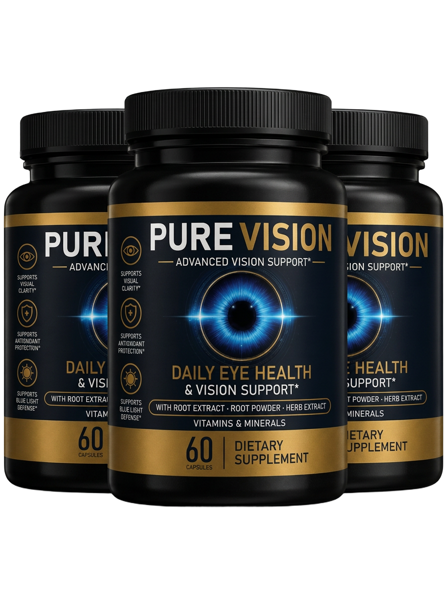 Pure Vision kit with 3 bottles